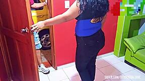 I Seduce My Stepson's Best Friend! I'm a Horny Stepmom and Latina Housewife Always Ready to Suck Young 18+ Cock!