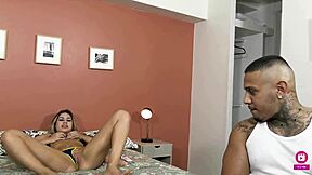 First Time for Young Blonde Gabily Castro in Telanua Scene