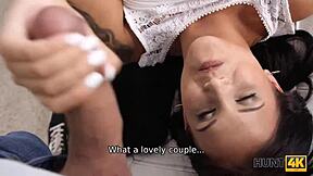 hunt4k for cash naughty chick cheats on cuckold bf with rich stranger and they fuck hard