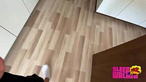 Cheating on Girlfriend with Cute Petite Stepsister in Morning Creampie Fuck