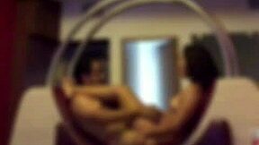 Creampie in Hairy Latina Teen Pussy