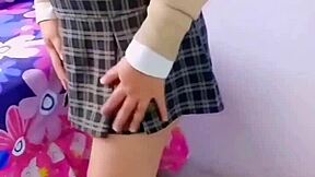 Mexican schoolgirl turns super horny and compliant, letting everything happen for a computer. Real bareback fucking.