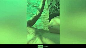 Hey, how does hot Dutch milf Danique Sinners handle rough outdoor fucking with creampie?