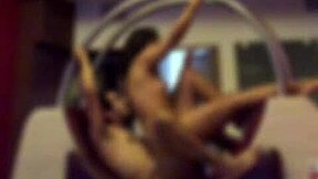 Creampie in Hairy Latina Teen Pussy