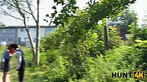 I used my natural tits and perfect body to seduce that producer right there in public