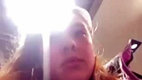 Amateur BBW Teen with Big Ass and Tits Masturbates Wildly in Taxi and Mall Public Spots.