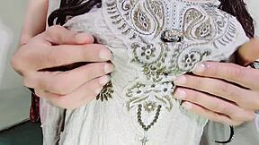 Muslim husband anals big ass wife on chair in hindi