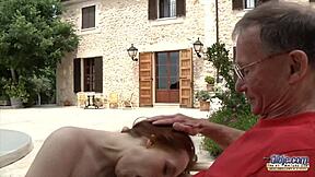 Does this trophy young 18+ girlfriend really crave grandpa's cock deep in her pussy?