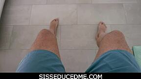 I gave my stepbro a wild rodeo ride on his cock