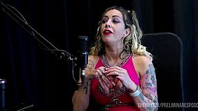 julia fontanelli shares top moments in preliminares podcast with bia hot. part 2 available on sheer red.