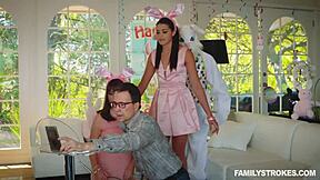 Stepdad teaches red head playmate playmates stepdaughter anal first time! Hardcore taboo instruction for petite teen!