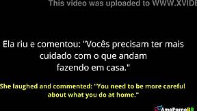 Big Cock Step-Uncle Fucks Me Hard! Brazilian Teen Brunette Takes Monster In Bed As Stepsister Laughs Calling Me Slut!