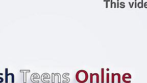 Adorable 18 Year Old Blonde Student Nurse in Uniform Gets Her Shaved Pussy Licked by Patient