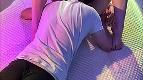 i got this real homemade amateur sex tape of a young 18+ couple going at it in the bedroom