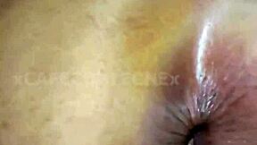 Mi Jefa Me Ense�a a Culear con Su Propio Culo y Le Lleno Toda la Panocha de Semen