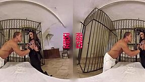 Virtualporndesire features brunette teen in cosplay for hardcore blowjob and anal assfucking in the bare witch project.