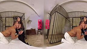 Virtualporndesire features brunette teen in cosplay for hardcore blowjob and anal assfucking in the bare witch project.