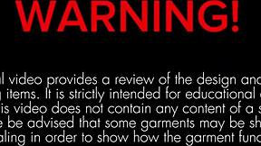 Blonde petite nerd unleashes milk in cosplay lingerie session