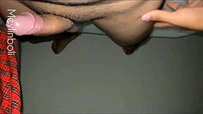 This cute Bolivian college girl skips class to hook up with her professor, feeling some pain but enjoying the thrill