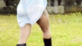 Dirty Lola Flexing Big Ass With Monster Cock! Petite Latina Interracial Action!