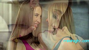 Horny Shy Teens Lick Pussy