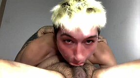 I creampie cute femboy after stepdaddy anal pounding