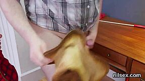 Flirty teen taken to butthole asylum for brutal hardcore ass licking therapy