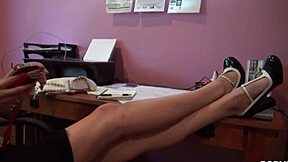 Busty Francesca gets intriguing pussy lick from horny lesbian milf.