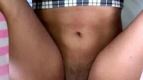 petite tetona casually gets missionary pounding after school in a cheating creampie moment