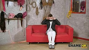 Lost his virginity to kinky mature Tanya Virago with big fake tits 😈