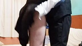 damn, i fucked the sluttiest girl at the party and made her suck my cock deep