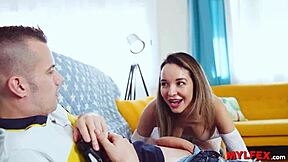 Step mom keeps nagging her quiet step son in the garage until things change