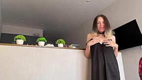 I Cant Resist Stepsis in Ripped Dress as She Begs for Missionary Creampie