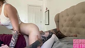 gerageyn surprises with huge dick as ultimate birthday gift