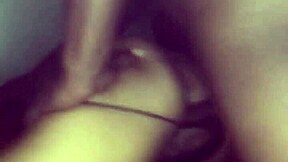 Horny ebony teen bends over doggystyle for hardcore pounding from big black monster cock in wet pussy