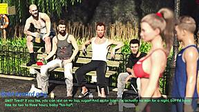 A wife and stepmother enjoy a casual jog together in the neighborhood