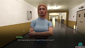 Bound Amber Sexy Thicc Blonde in Intense Roleplay