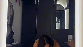 My Neighbor Saw the Video and Wanted to Join for Some Fun in Front of the Mirror