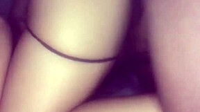 Horny ebony teen bends over doggystyle for hardcore pounding from big black monster cock in wet pussy