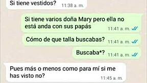 I fuck doña mary in doggystyle, bending over that latina milf ass