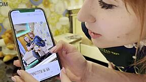 two amateur college girls come for a fake photo shoot that turns into porn casting with erotic movie director