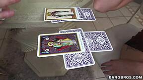 petite teen ava taylor suggests sucking big cock in tarot session