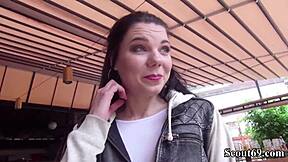 Oh man, I Tata Lilashi uh got fucked by German scout with my hairy fotze as teen 18+