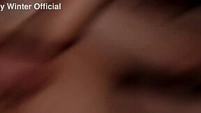 That cute 18yo girl gets fucked rough at home in doggystyle