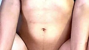 Petite tetona gets missionary pounding after school leading to creampie orgasm.