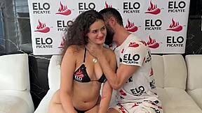 silvye abou appears in the preview of the spicy room in bucaramanga