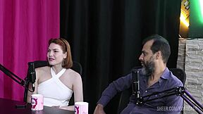 Compilados da Reh Queen e Kstro no Bora Cast com Bruna Carlos - Parte 1 on Sheer Red