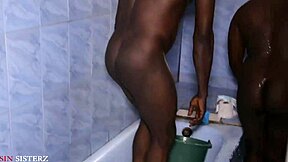 Why does water really cool my vagina with this big black cock and deepthroat?