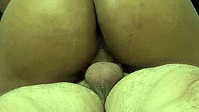 Feeling A Macho Cum Inside While Riding His Dick With My Big Ass