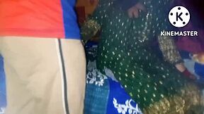 village couple enjoys romantic moments and intimate encounters in a passionate session.